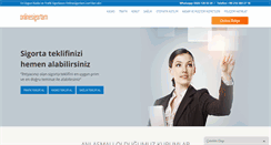 Desktop Screenshot of onlinesigortam.com